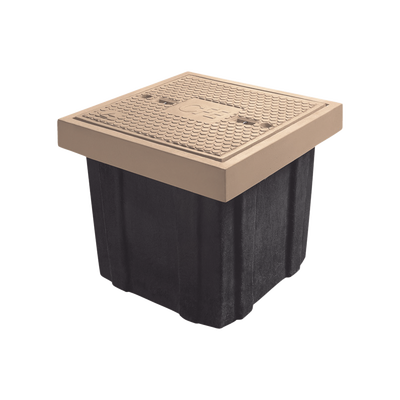 Registro Eléctrico para Uso Peatonal 60 x 60 x 40 cm (23.62 x 23.62 x 15.75 Pulgadas), Resistencia 3 Toneladas, Uso Peatonal