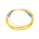 Jumper de Fibra Óptica Monomodo SC/UPC - SC/UPC Simplex, Color Amarillo, 5 Metros (16.40 Pies)
