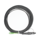 Jumper de Fibra Óptica, Conector SC/APC - Conexión a Caja FDP460, Redondo, 10 Metros (32.81 Pies), Forro 3 mm, G657A2, Negro