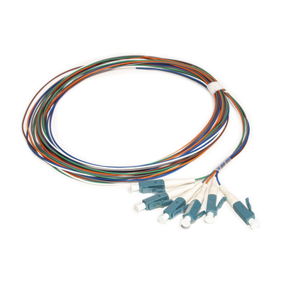 [LP-FO-SM-PIG-06-LCU] Kit de 6 Pigtails LC/UPC Monomodo 2 Metros (6.56 Pies)