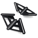 Bracket para Montaje de Caja de Empalme a Raqueta LP-CSS (El Bracket se conforma de 2 piezas)