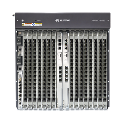 [EA5800-X15] OLT GPON OptiXAccess Carrier Class con 1 tarjeta de 16 puertos GPON, 15 ranuras, 2 Fuentes de alimentación DC, 11 UR