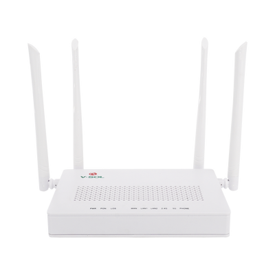 [HG323D-AC] ONU Dual G/EPON con Wi-Fi AC de doble banda, 1 puerto SC/UPC + 2 puertos LAN Gigabit + 1 puerto FXS