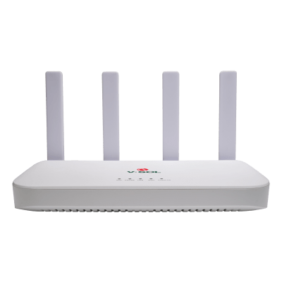 ONU GPON/EPON con Wi-Fi 6 AX1500 / Wi-Fi Doble banda 2.4 y 5 GHz / 4 Puertos Gigabit / Puerto PON SC/UPC