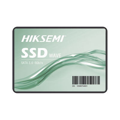 [HS-SSD-WAVE(S)/128G] Unidad de Estado Solido (SSD) 128 GB / 2.5" / SATA III / ALTO PERFORMANCE / Para Gaming y PC Trabajo Pesado / 460 MB/s Lectura / 370 MB/s Escritura