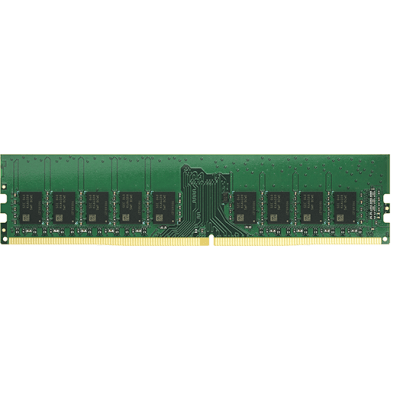 [D4EC-2666-16G] Módulo de Memoria DDR4 ECC Unbuffered DIMM | 16GB | 2666 MHz | Compatible con Series SA: SA3400D, SA3200D / Series UC: UC3400, UC3200 / Series 21: RS4021xs+, RS3621xs+, RS3621RPxs, RS2821RP+, RS2421RP+, RS2421+ / Series 19: RS1619xs+ /  Series 18: 