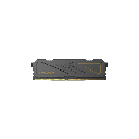 Modulo de Memoria RAM DDR4 de Color Negro 16 GB / 3200 MHz / Para Equipo de Rack o Escritorio / UDIMM 