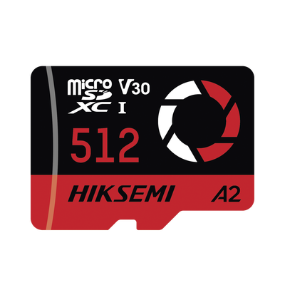 [HS-TF-E3/512G] Memoria MicroSD / Clase 10 de 512 GB / Especializada Para Drones Comerciales, Cámaras de Fotografía y de Video / 180 MB/s Lectura / 150 MB/s Escritura