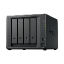 NAS DiskStation DS925+ | 4 Bahías | Expandible a 9 Bahías | 2 Puertos 2.5GbE | 2 Ranuras M.2 NVMe | AMD Ryzen V1500B | 4 GB DDR4 ECC | Hasta 565 MB/s Escritura Secuencial | Compatible con RAID | Synology DSM.