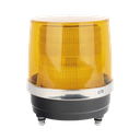 Burbuja Brillante de Larga Vida Útil, Con 150 LEDs, Color Ambar, Domo Ambar, 110 Vca