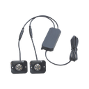 Par de Lámparas Ultra Brillantes con 6 LEDs cada una, Color Azul/Claro, Ideales para Vehículos Encubierto