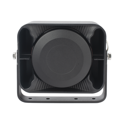 [XS100] Bocina Compacta de Uso Rudo, 100 Watts de Potencia, Ideal para Vehículos de Encubierto, 8 Ohms de Impedancia