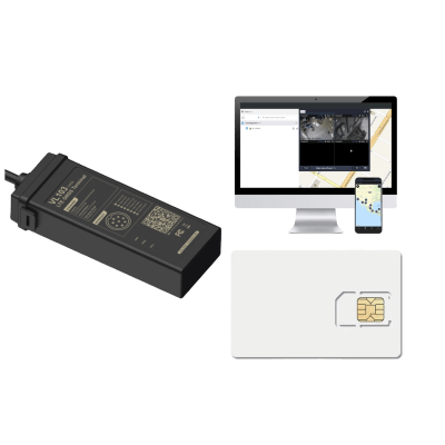 [VL103KIT2] KIT GPS / Localizador para Vehiculos / 4G LTE CAT1 con Fallback a 2G/ Apagado y encendido remoto / Sistema de protección de baterias / IP66 / Incluye: EPCOMGPSCODE y SIM500MB2Y