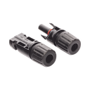 Conector MC-4 para Módulos Fotovoltaicos (conector hembra + conector macho)