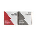 Kit de 2 rollos de 50 metros de cable fotovoltaico de cobre, rojo y negro, calibre 10 AWG (6mm²), Tipo PV,  1000/2000 V y 120°C.