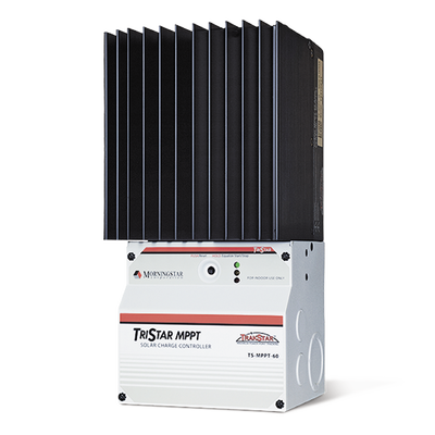 [TS-MPPT-60] Controlador de Carga MPPT de 60A 12/24/36/48 V, Máximo Voltaje de Circuito Abierto Voc 150Vcc
