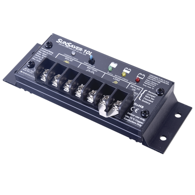 [SS-20L-12V] Controlador de Carga Solar SunSaver PWM 20 A / 12 VCC / Encapsulado Epóxico / Clase 1 Div 2 / Compensación de Temperatura