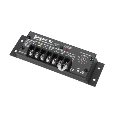 [SL-10L-24V] Tempocontrolador Solar para Iluminación de Luz Mercurial, Estaciones de Autobús y Señalamientos 10 A, 24 Vcc.