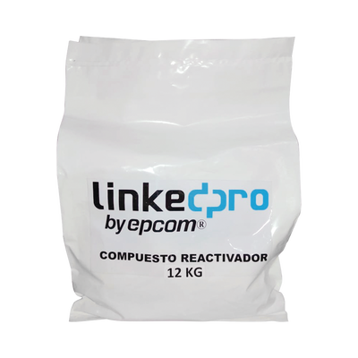 Compuesto Mejorador Terreno 12 kg / Minerales Conductivos / Reduce Resistividad / Retiene Humedad / No Tóxico / Ambiental