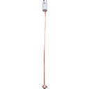 Electrodo de Cobre con Filtro Equipotencial y Compuesto Mejorador de 6Kg.