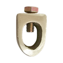 Conector Varilla-Cable 3/4" a 1/0 AWG / Bronce 100% / Acero Inox / Varilla 5/8"-3/4" / Cable 4-1/0 AWG