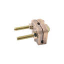 Conector Antivandalico de Varilla 5/8" a Cable Calibre 4 (Cuatro) a 3/0 (Triple Cero). 