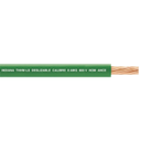 (SLLU22) Cable de Cobre Recubierto THW-LS Calibre 4 AWG 19 Hilos Color Verde (Venta por Metro)