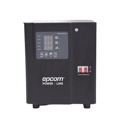 [EPL3K1FVR] Regulador de Voltaje Industrial Monofásico Ferroresonante 3 kVA/3 kW 120 V / Entrada 96-144 Vca / Salida 117.6- 122.4 Vca