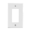 Tapa para Contacto Rectangular Color Blanco.