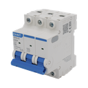 Pastilla para Riel Din, 3 Polos, 40 Amp, Vca:110/415v, 6kA, Catálogo: NXB633PD40, Serie: NXB-63.