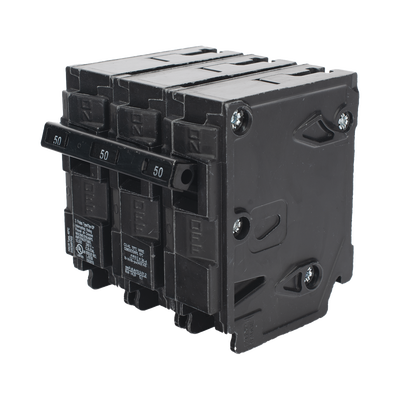 Interruptor automático enchufable tipo QP 3 polos, 50 amp