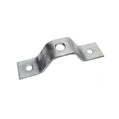 Clip U para fijar barra roscada de  1/2" (13 mm). 