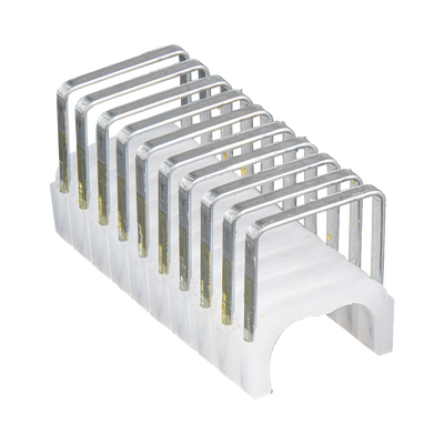 Paquete de 300 Grapas con Aislamiento, para Cables NM (RomexÆ) como 14/3, 14/3G, 12/3 y otros cables de hasta 11/32 x 19/32 (9 mm x 15 mm / 0.35 x 0.59 pulgadas).