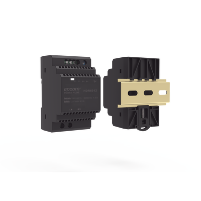 Fuente de Poder Industrial Entrada: 100-240 Vca / Salida: 15 Vcc/ 4 A/ 60 W/ Riel Din 