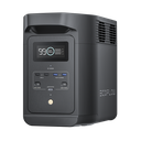 Estación de Energía Portátil de 980Wh Litio LFP / 10 Puertos AC 500 W (Max. 1000W) / 2 USB-C 100W / Cargador de Coche 10A a 12.6V / Conectividad WiFi y Bluetooth (App) / Carga Solar 500W Max.