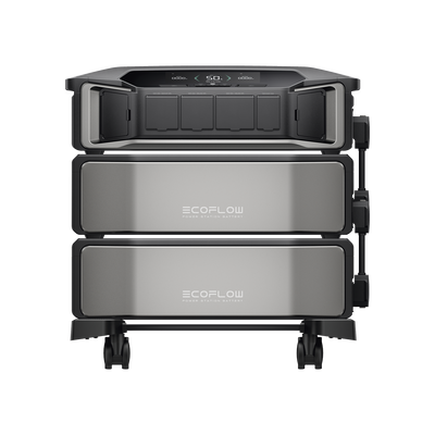 [EFDPU2BP] Estación de Energía Delta Pro Ultra 7.2kW para Respaldo Residencial, Incluye 2 Baterías de Litio LFP 6kWh (12kWh Totales), Sincronización para Mayor Potencia, Carga Solar Hasta 4000W, Capacidad de Trabajo Online (0ms)