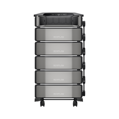 [EFDPU5BP] Estación de Energía Delta Pro Ultra 7.2kW para Respaldo Residencial, Incluye Batería de Litio LFP 6kWh (30kWh Totales), Sincronización para Mayor Potencia, Carga Solar Hasta 4000W, Capacidad de Trabajo Online (0ms)