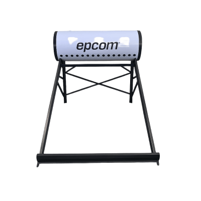 [STELPWH150INC] Bóiler Solar SIN TUBOS de 150L, Termotanque Inoxidable de Grado Alimenticio, Resistentes a Granizo de Hasta 25 mm/ l , Incluye Anodo de Magnesio
