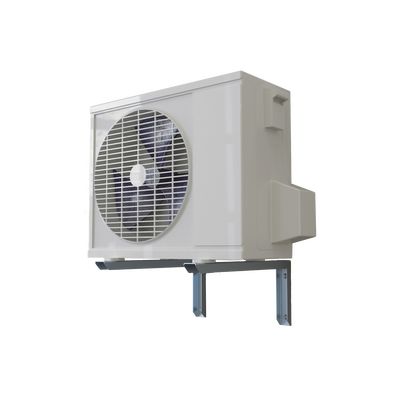 [BMP125TG] Base Mini split / Para Condensador o Unidad Externa / Galvanizada / Montaje de pared / Capacidad de 1 a 3 toneladas / EPCOM INDUSTRIAL