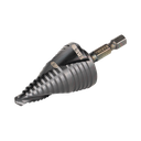 Broca Escalonada 12 en 1, de Liberación Rápida, Acanaladura en Espiral, produce Agujeros de 2-3 cm e Intermedios. 10x más Durable