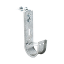 Soporte (Gancho) tipo J-Hook, hasta 28 cables Cat6, ideal para soportar cableado en los espacios de manipulación al aire, Para instalación en interior