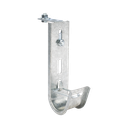 Soporte (Gancho) tipo J-Hook, hasta 10 cables Cat6, ideal para soportar cableado en los espacios de manipulación al aire, Para instalación en interior
