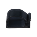 Clip de Nylon 6.6 con Adhesivo, Para Cables de Hasta 15.8 mm de Diámetro, Uso Interior/Exterior, Color Negro, Paquete de 100pz