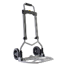 Diablo Plegable / Capacidad 60 kg / Jaladera de Hule Espuma / Botón Despliegue Rápido / Base Acero Antiderrapante / Llanta Hule Duradera / Transporte Compacto