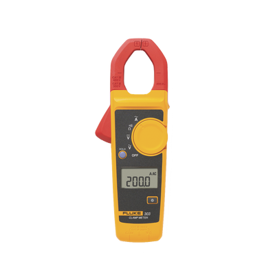 [FLUKE-303/EMESP] Amperimetro de Gancho, Para Medida de Corriente en CA de 600 A y Tensión en CA y CC de 600V