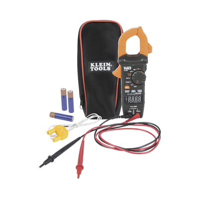 [CL-390] Amperímetro Digital de Gancho, Rango Automático de  400 A CA/CD. (MIDE CORRIENTE DIRECTA)