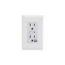 (ZWAVE) Tomacorriente con señal inalambrica Z-WAVE, compatible con HUB HC7, C8, puede ser un panel de alarma L5210, L7000 con Total Connect y Alarm.Com