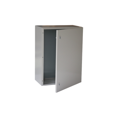 [AYV-RACK-GPI-02] Gabinete de Acero IP66 Uso en Intemperie (600 x 800 x 300 mm) con Placa Trasera Interior Metálica y Compuerta Inferior Atornillable (Incluye Chapa y Llave T) (copia)