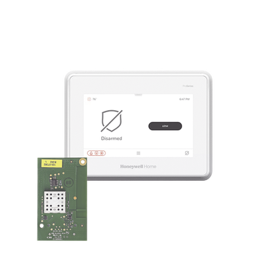 Sistema de Alarma con Pantalla Touch de 7" Compatible con sensores Inalambricos DSC, Bosh, 2GIG,ITI y Serie 5800 agregando el modulo PROTAKEOVER