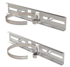 Montaje para Poste Universal para Gabinetes de Ancho Hasta 30 cm.